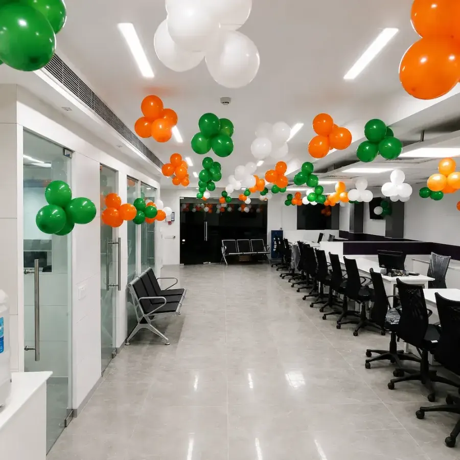 Tricolor Office Decoration for Independence Day — photo 3