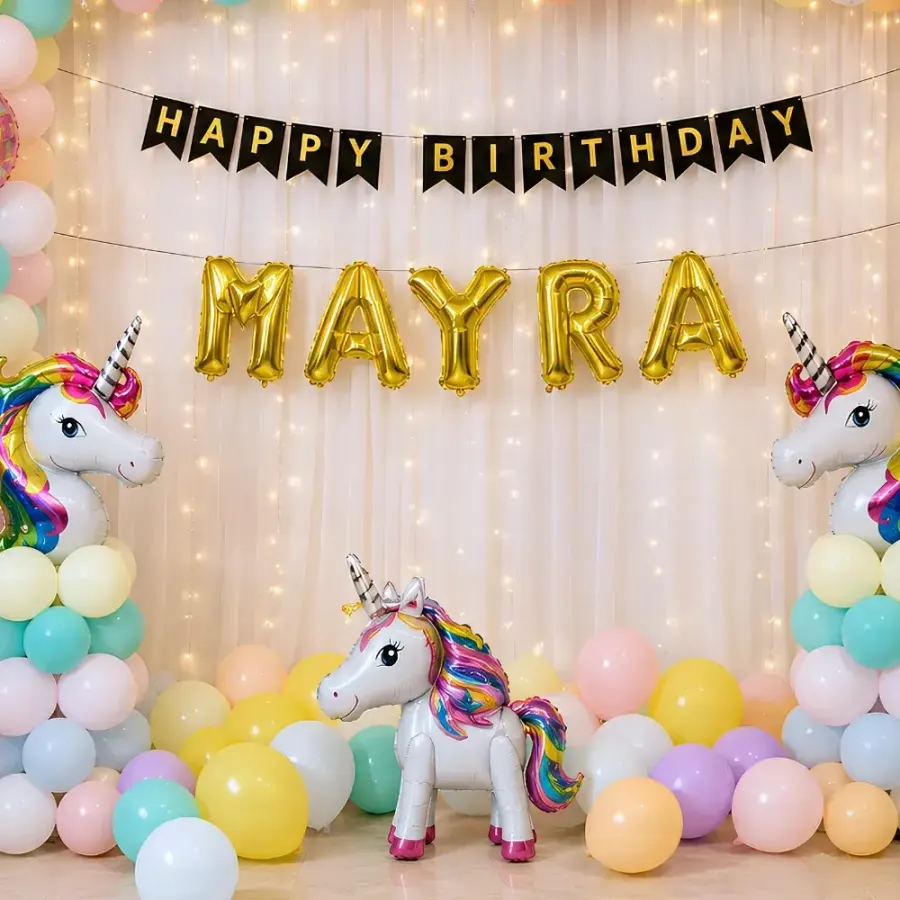 Unicorn Backdrop Decoration — photo 2