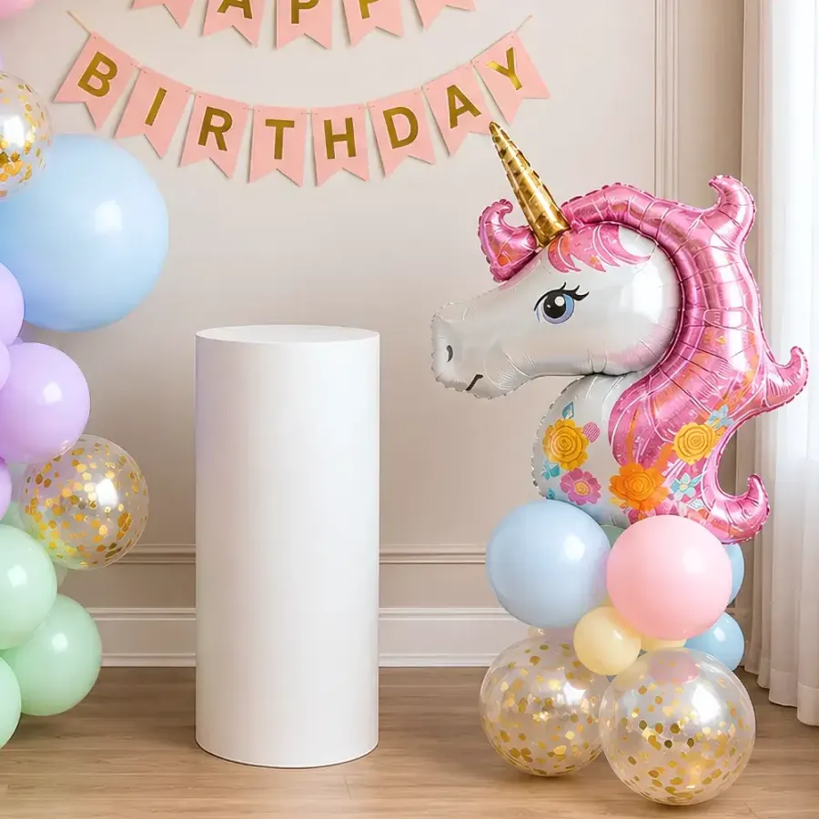 Unicorn Birthday Arch — photo 2