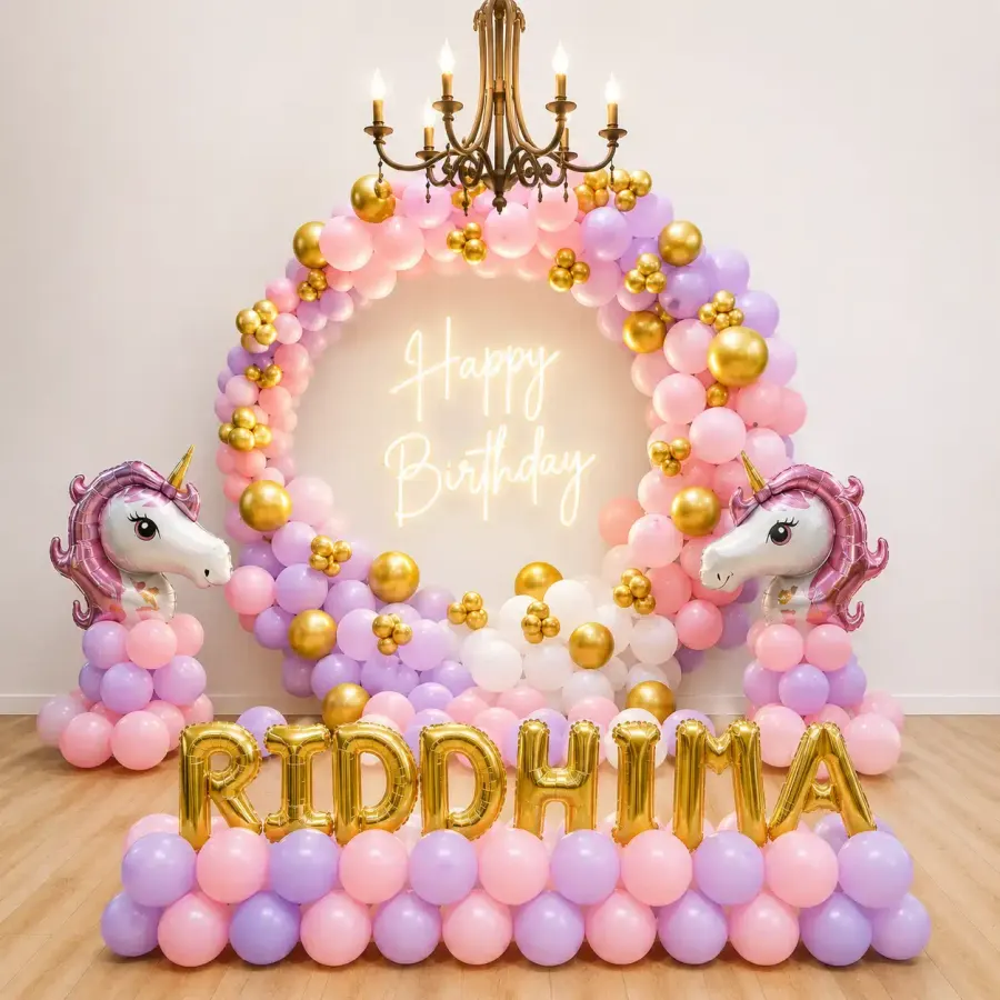 Unicorn Home Decoration — decoration setup in Pune