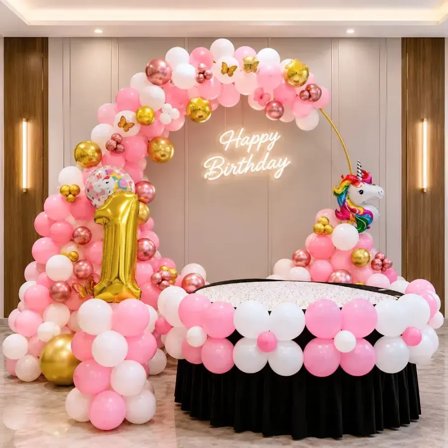 Unicorn Ring Decoration — decoration setup in Pune
