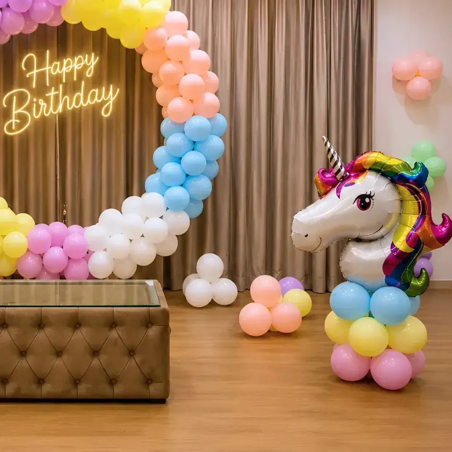 Unicorn Theme Backdrop Decoration — photo 3