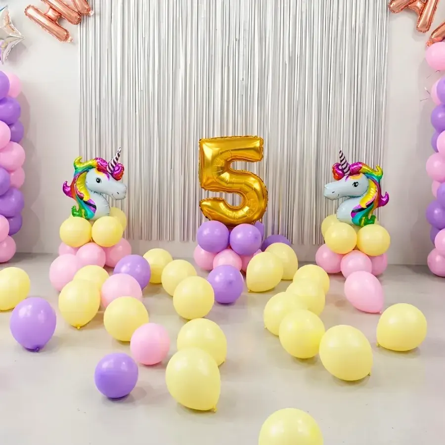 Unicorn Theme Birthday Decoration — photo 2