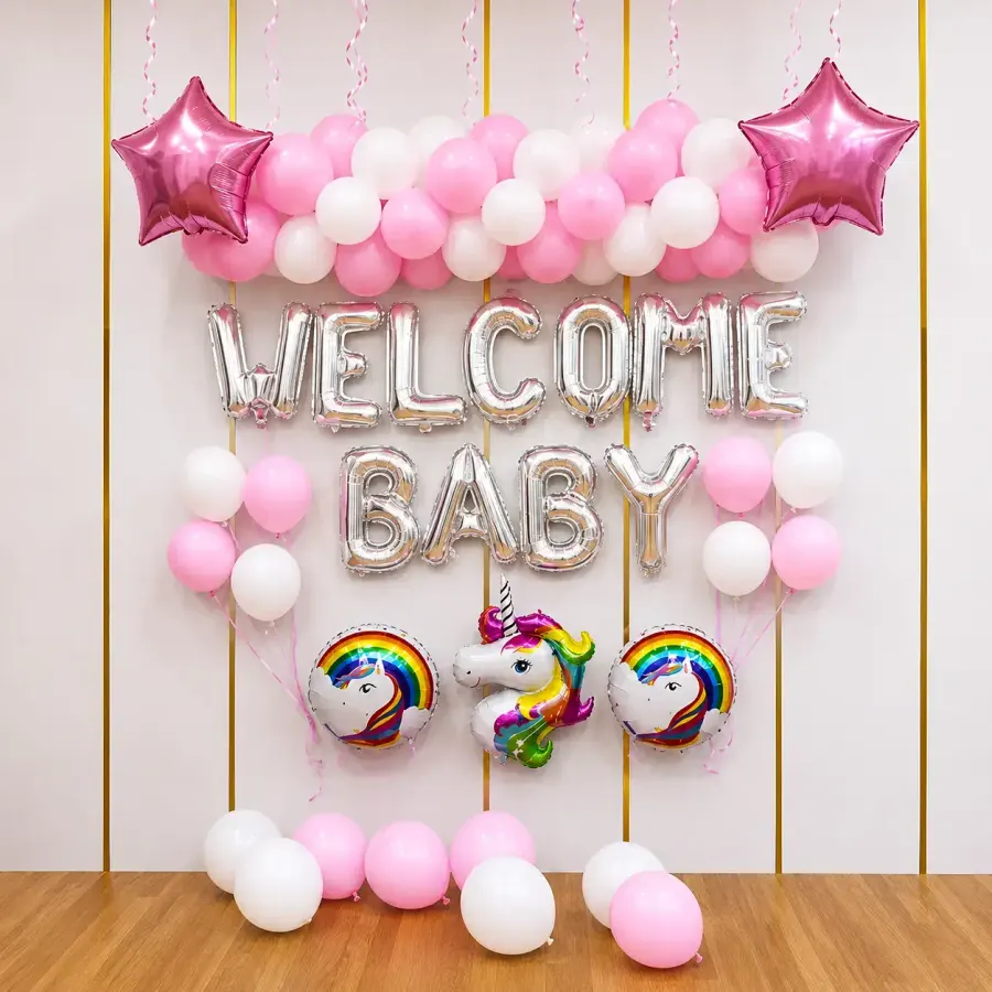 Unicorn Theme Welcome Setup — decoration setup in Pune