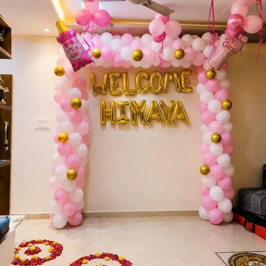 Welcome Baby Girl Decoration — photo 3